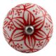 Red Leaf Ceramic Wine Stopper